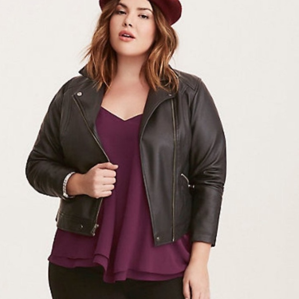 Torrid Deep Merlot Double Layer Cami